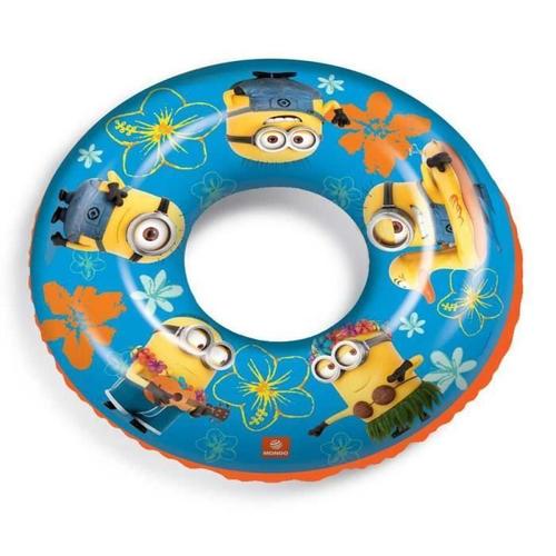 Bouée Gonflable Les Minions Pour Piscine Ou Mer En Pvc - Diamètre 51 Cm - Enfant Dès La Naissance