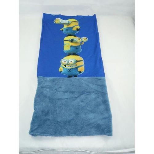 Cache Cou, Snood Minion Bleu.