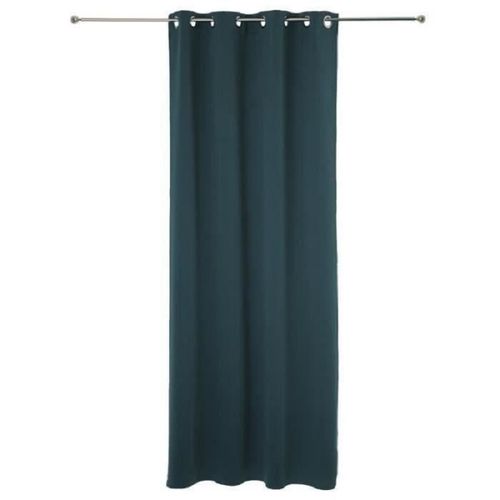 Rideau Occultant Couleur Bleu Orage 260x140 Cm