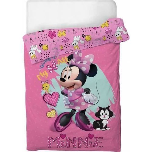 Parure De Lit - Housse De Couette Minnie Mouse Disney