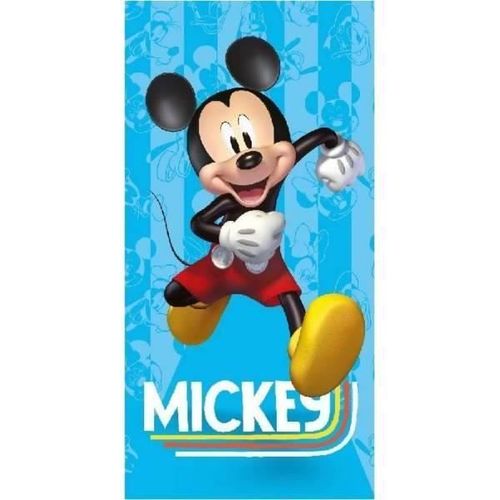 Serviette De Bain - Mickey Disney 70 X 140 Cm
