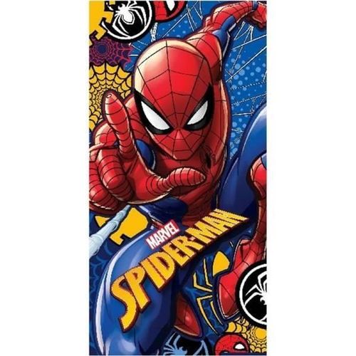 Serviette De Bain - Spiderman Marvel 70 X 140 Cm