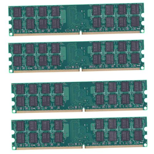 4X DDR2 4 GB de M¿¿Moire RAM 1.5V 800MHZ PC2-6400 240 Broches de Bureau DIMM Sans M¿¿Moire Tampon Non-ECC pour AMD Carte M¿¿re de Bureau