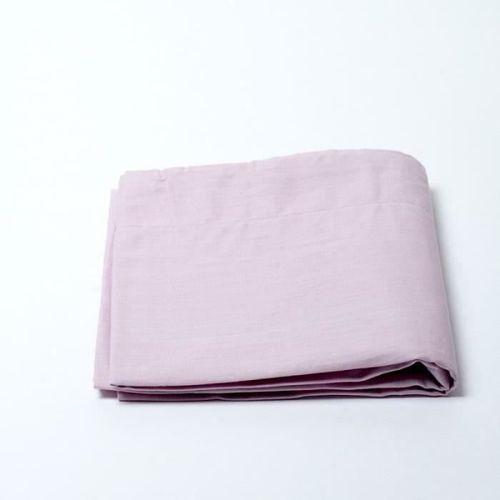 Drap Plat 180x290cm Haute Qualite - Rose Pale 100% Coton - Tcp