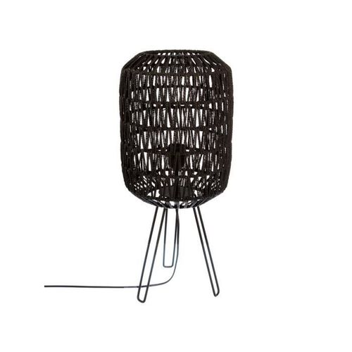 Lampe à poser en métal et abat-jour à cordes "Walnut" - Atmosphera