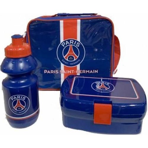 PSG-PARIS SAINT GERMAIN-SET GOUTER 3 PIECES-SAC ISOTHERME -GOURDE-BOITE