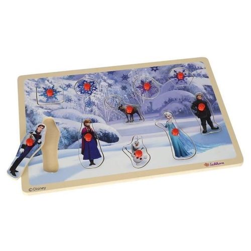 Puzzle En Bois - La Reine Des Neiges - 10 Pièces - Dessins Animés Et Bd
