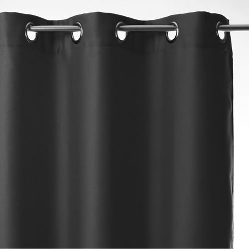 Rideau Occultant - 140 X 260 Cm - Gris Foncé