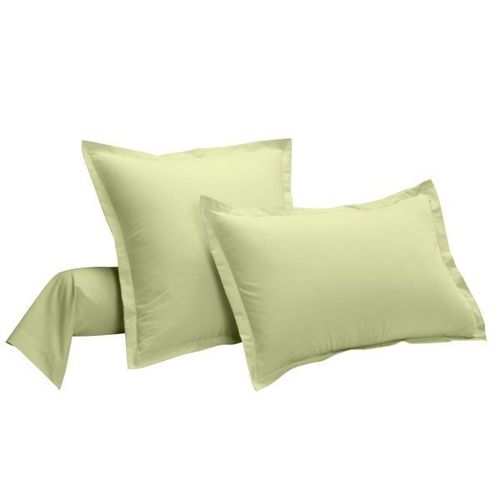 Taie De Traversin Coton Bio Vert 85x185cm