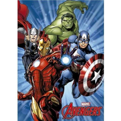 Plaid Polaire Les Avengers Couverture Enfant Disney Garçon