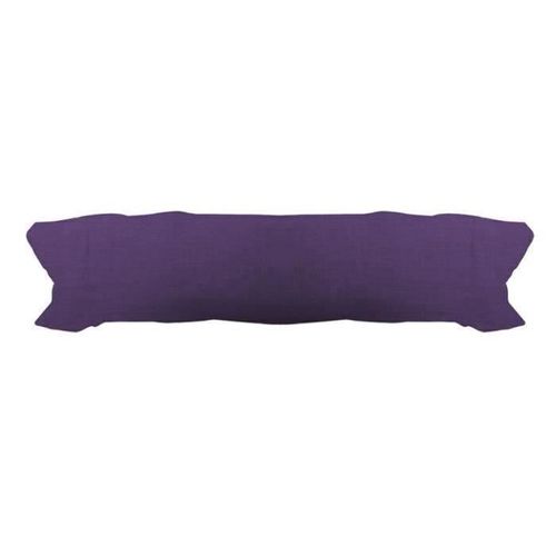 Taie Traversin 45x185cm 100% Coton 57fils Deep Purple 45 X 185 Violet