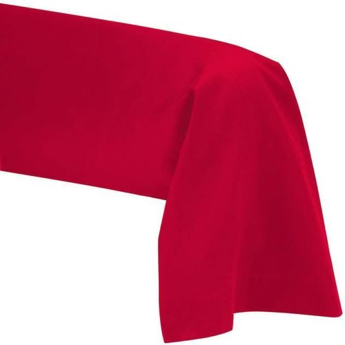 Taie De Traversin 85x185 - 100% Coton 57 Fils - Rouge