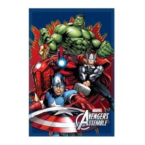 Avengers Couverture Polaire Enfant Plaid 100cm X 140cm | Plaid Hulk Iron Man Thor Captain America