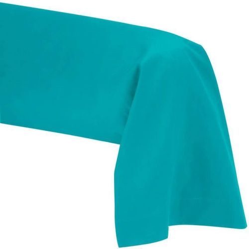 Taie De Traversin 85x185 - 100% Coton 57 Fils - Turquoise