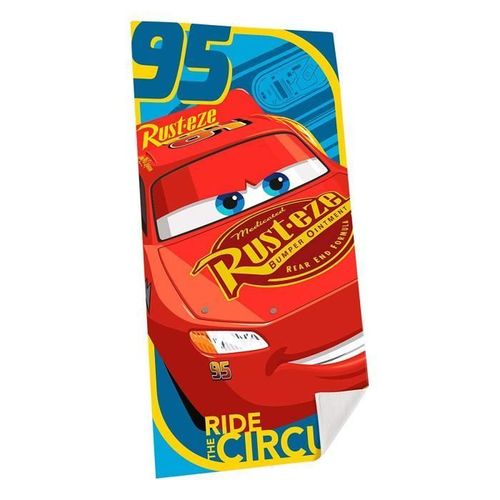 Disney - Cars Serviette De Plage Polyester, Wd19632m, 140 X 70 Cm