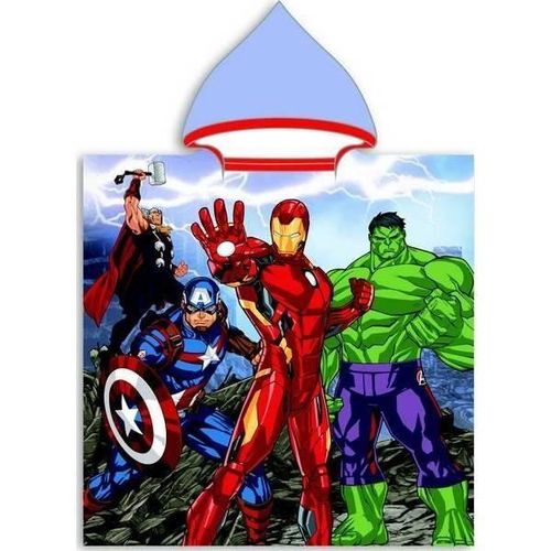 Poncho De Bain Avengers À Capuche