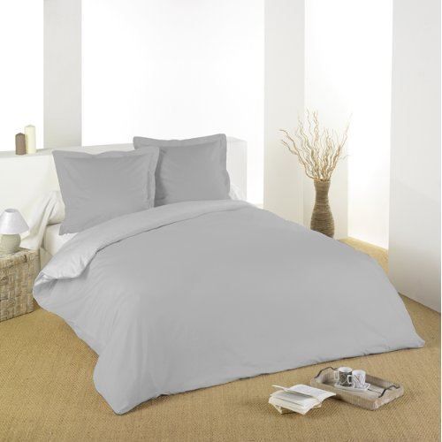 Drap Plat Gamme Alicia 240x300 Cm 100% Coton Perle