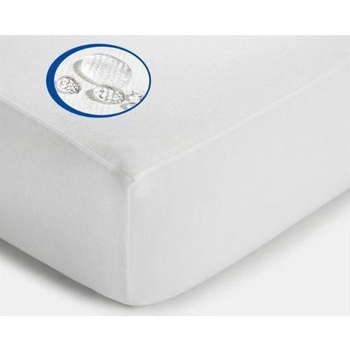 Protege Matelas 100% Imperméable Pour Lit 2 Personnes 140x190 Cm Alese Matelas - Poly-Coton