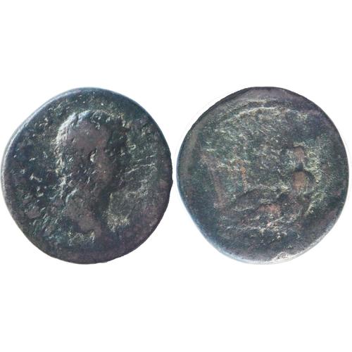 Rome - As - Hadrien - 136 Ad - Africa - Tres Rare - Très Usée - Ric.841 - 14-117