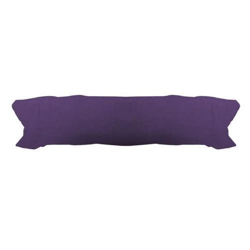 Taie Traversin 45x185cm 100% Coton 57fils Deep Purple 45 X 185 Violet