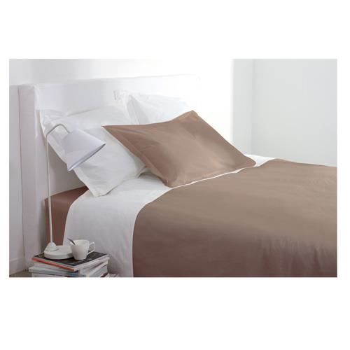 Drap Housse - 160 X 200 Cm - Taupe