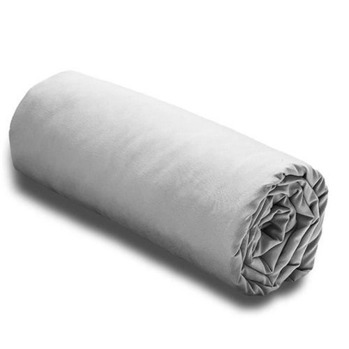 Drap Housse Polyester 140x190 Casual Zinc