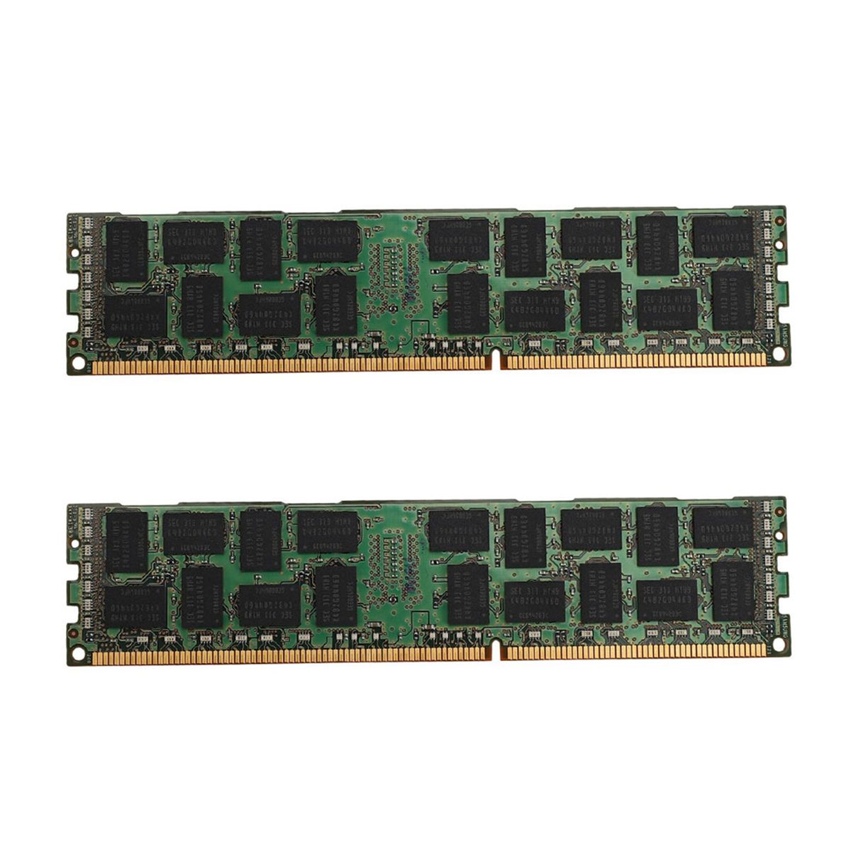 2X 8GB DDR3 1333MHZ Ecc Ram Memory PC3L-10600R 1.35V 2RX4 RE...