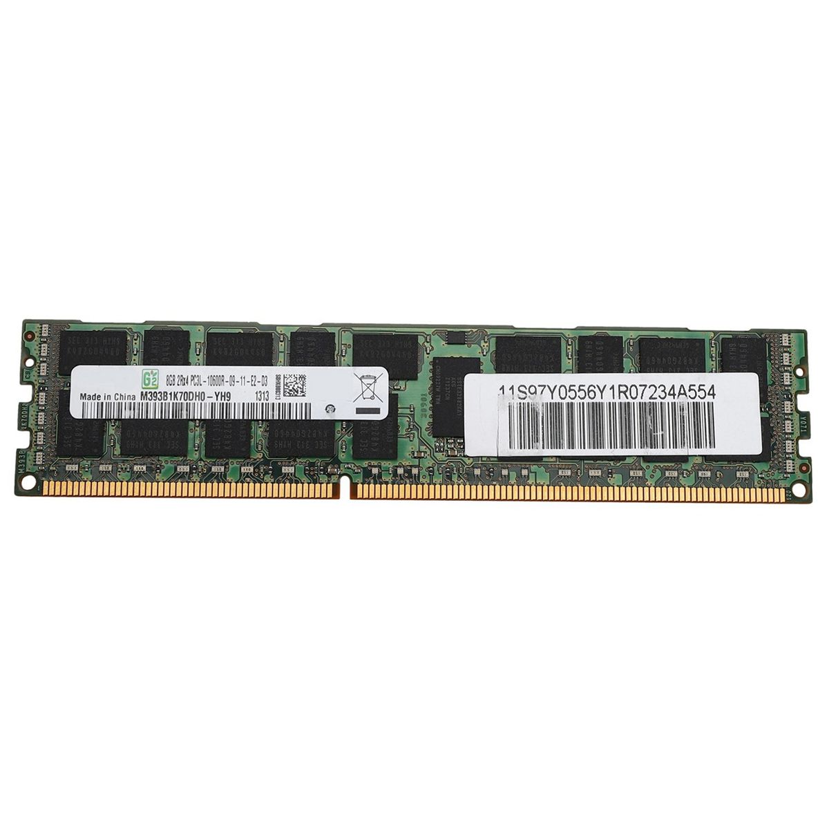 2X 8GB DDR3 1333MHZ Ecc Ram Memory PC3L-10600R 1.35V 2RX4 RE... - 3