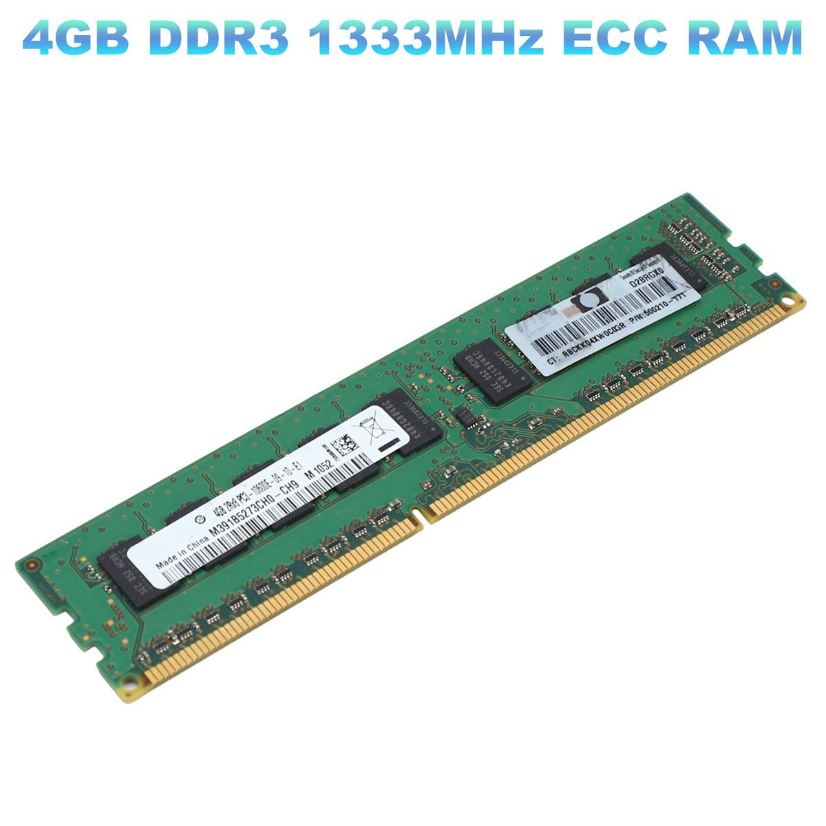 3X 4 Go de Mmoire DDR3 1333 MHz ECC 2RX8 PC3-10600E 1,5 V ... - 4