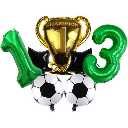 Ershi-Anniversaire Football 13 Ans - Ballons De Football[5215]