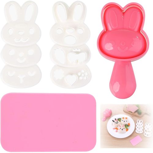 Bento Sushi Faire Petite Boule Riz Forme Ensemble Moule Sushi Onigiri Outils Pratiques Surface Sûre, Saine Et Antiadhésive Facile Nettoyer, Pour Les Restaurants, La Maison,L'école,Bureau,Camping,Etc.