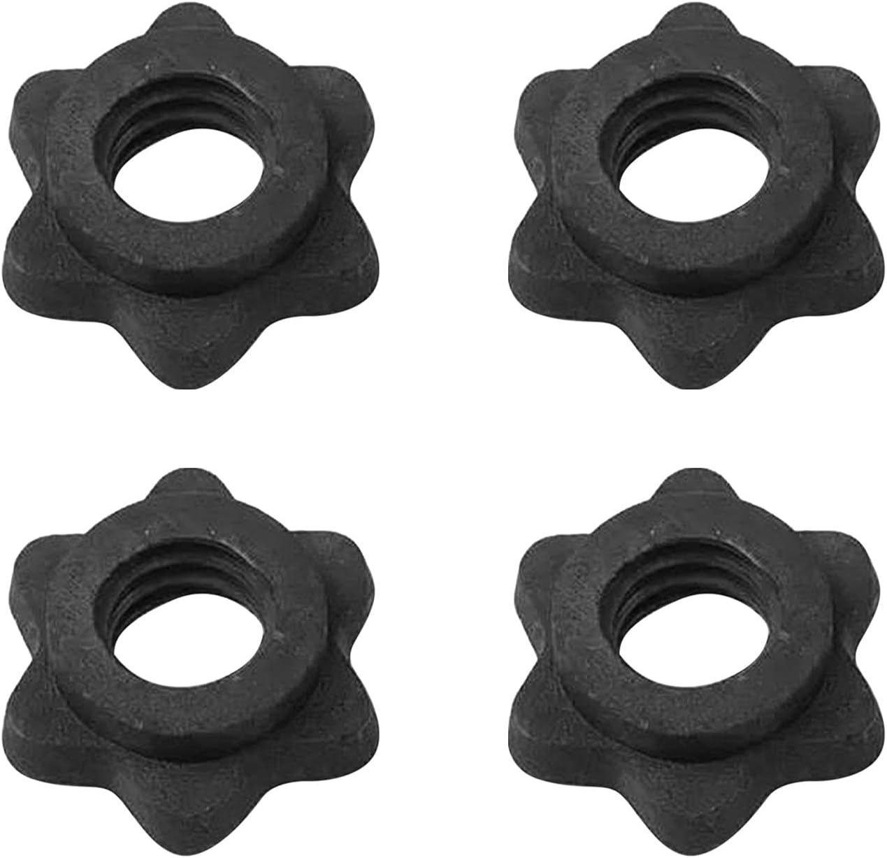 4 Écrous Hexagonaux Pour Haltères, Vis De Serrage Hexagonales, Écrous De Serrage À Vis, Pratique Pour L'entraînement De 25 Mm, Accessoires Pour Haltères