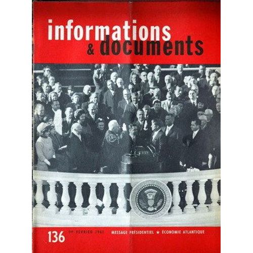 Informations Et Documents N° 136 Du 01/02/1961