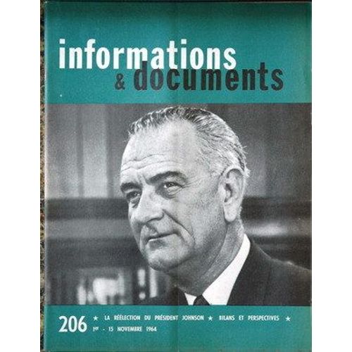 Informations Et Documents N° 206 Du 15/11/1964
