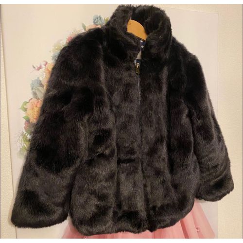 Manteau Fausse Fourrure Pepe Jeans 6 Ans Neuf