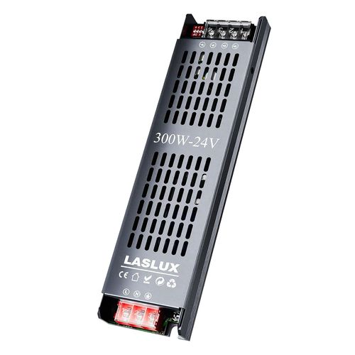 Transformateur 220v 24v Led Driver 300w, Convertisseur Alimentation Ac 220v Dc 24v 12.5a, Adaptateur Transfo Convient Pour Piloter Des Ampoules Led Mr11 G4 Mr16 Gu5.3 Des Bandes (24v, 300, Watts)