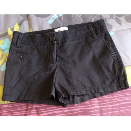 Shorts Basic Coton Noir "Mango"36 Neuf