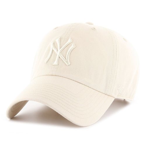 47 Brand Adjustable Cap - Clean Up New York Yankees Natural