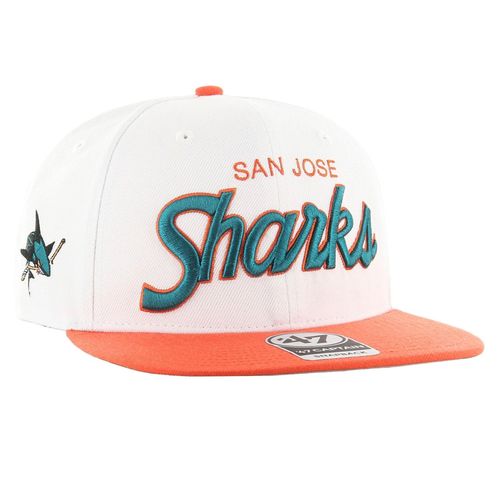 47 Brand Snapback Captain Cap - Sure Shot San Jose Sharks