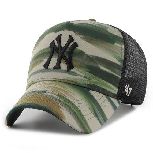 47 Brand Trucker Cap - Fisherman Camo New York Yankees