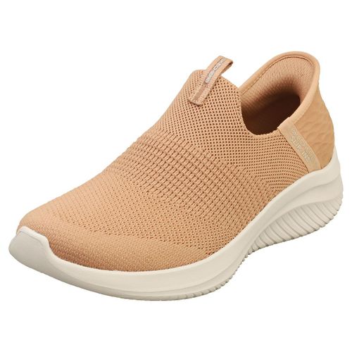 Skechers Slipsins Ultra Flex 3.0 Vegan Baskets Mode Brun