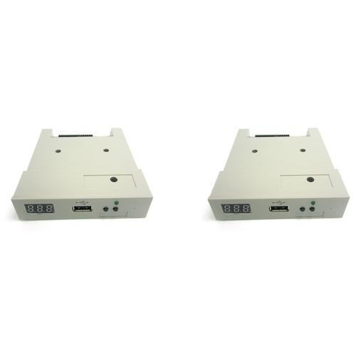 2X SFR1M44 U100 USB Floppy Emulateur de Drive Machine ABS pour L'Industrie