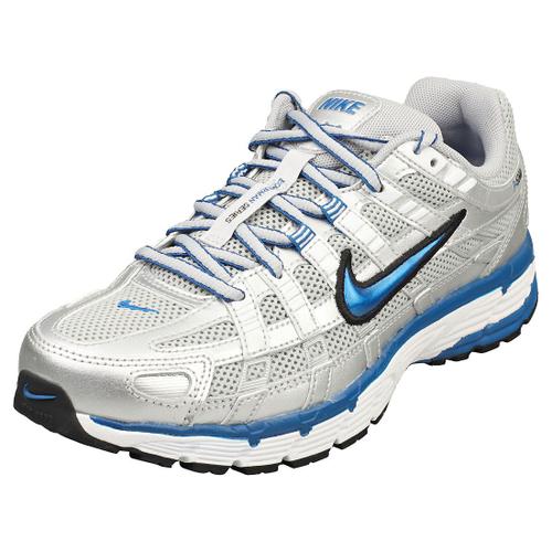 Nike Ps6000 Baskets Mode Argent Bleu