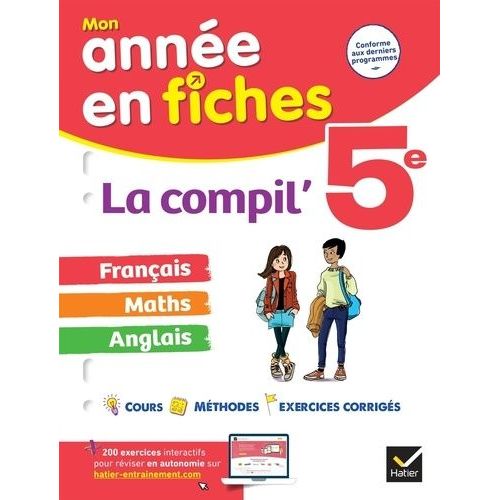 La Compil' 5e - Français, Maths, Anglais
