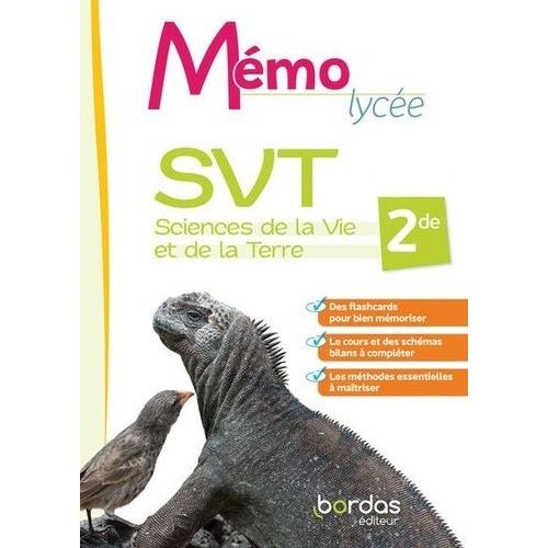 Mémo Lycée Svt 2de