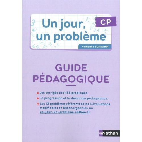 Un Jour, Un Problème Cp - Guide Pédagogique