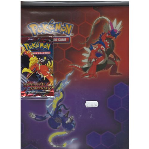 Cahier Pokémon Et Booster - Rivalités Destinées - Écarlate Et Violet Ev10