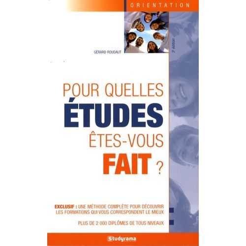 Pour Quelles Études Êtes-Vous Faits ?