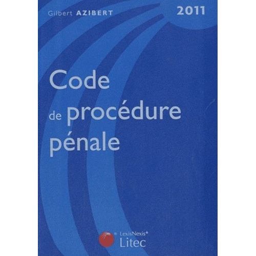 Code De Procédure Pénale 2011
