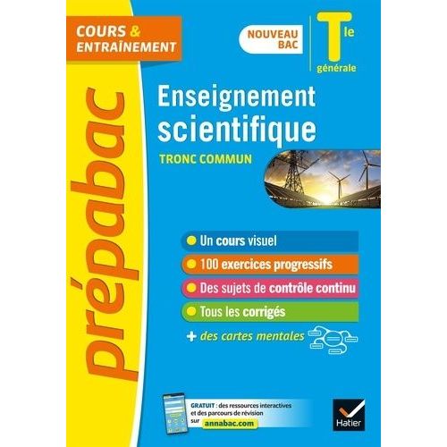 Enseignement Scientifique Tronc Commun Tle Générale